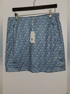 Tory Burch Printed Performance Golf Skirt Size L